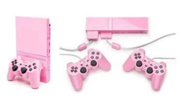 Vendo playstation 2 rosa + 4 juegos