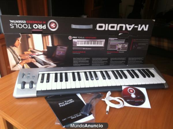 TECLADO CONTROLADOR M-AUDIO KEYSTUDIO 49 TECLAS