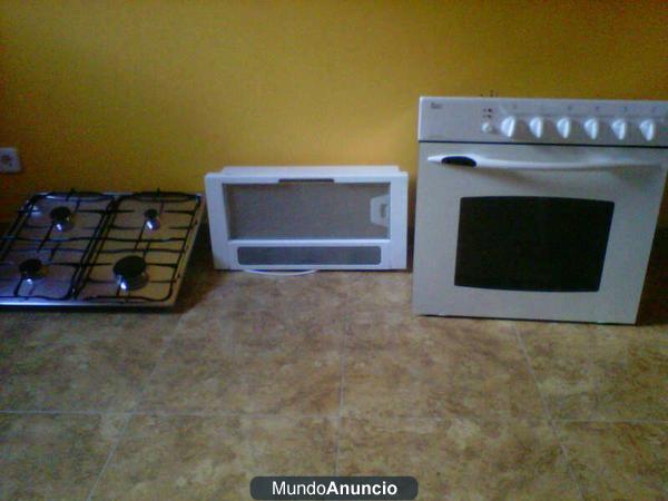 VENDO CAMPANA, HORNO CON ENCIMERA DE GAS TEKA