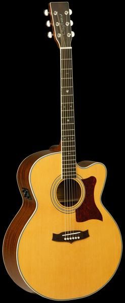 Guitarra acústica / Acoustic guitar Tanglewood (cuerpo grande) con FISHMAN