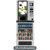 Máquina vending de Café y Snacks combinada