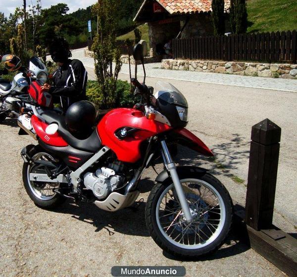 Vendo BMW f650gs 2006 roja