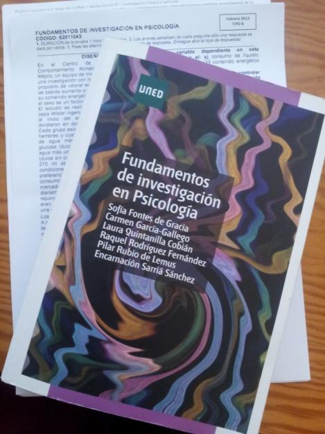 Fundamentos de Investigación (1º Psicología UNED)