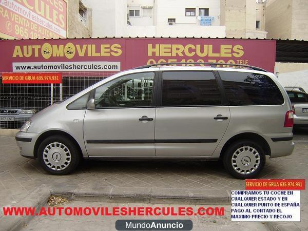 Ford Galaxy 1.9 TDdi ..7--PLAZAS.. 130CV ACEPTO CAMBIO Y COMPRO AL CONTADO 7500 €