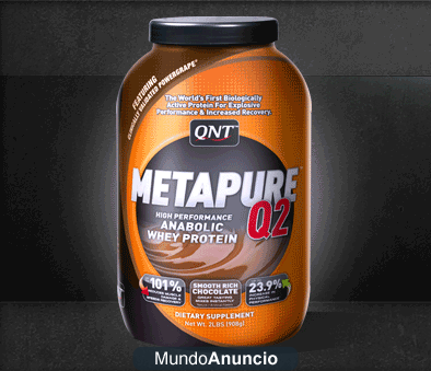 Aumenta tu Masa Muscular con el nuevo METAPURE Q2