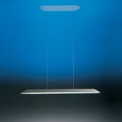 Artemide Float sospensione lineare pintada blanca - iLamparas.com