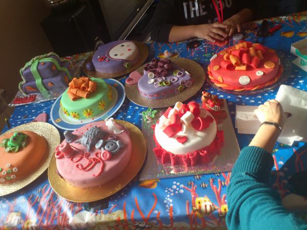 curso de tartas fondant