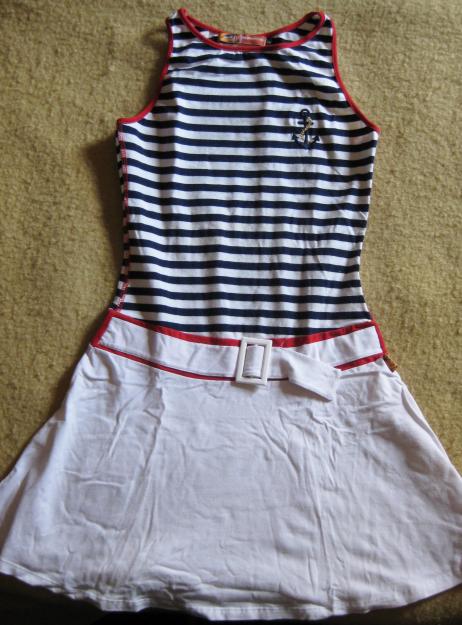 Vestido marinero. Talla 38