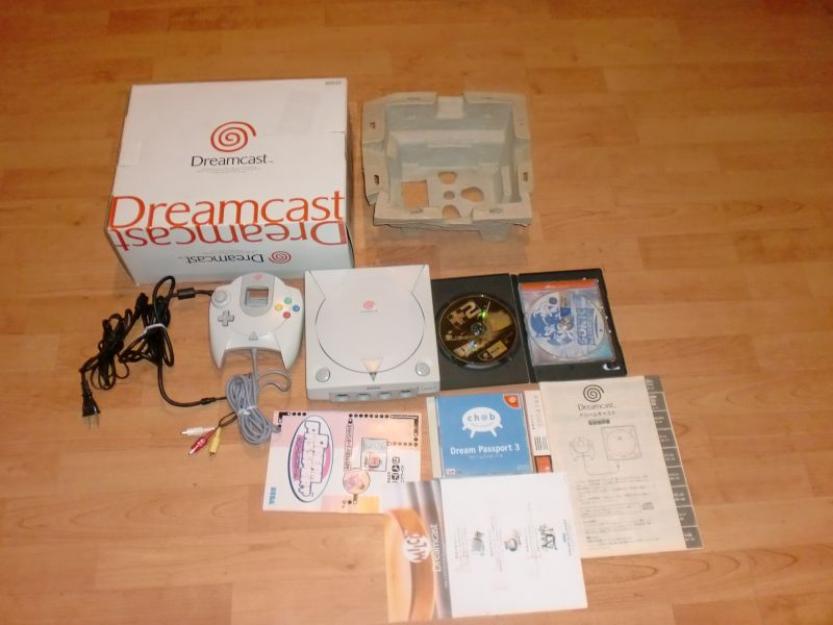 Se vende sega dreamcast japonesa en caja + juegos