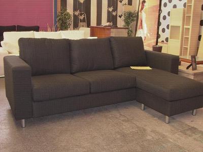 Sofa con chaise longue precio fabrica