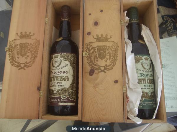 botellas de vino antiguas