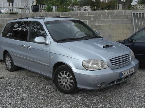 Kia carnival EX 2.9 CRDi  2002 con 170.000 km.