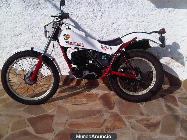 Vendo montesa coTA 349 BLANCA Ulf Karlson