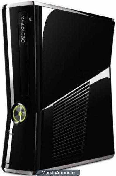 XBOX 360 250gb color negro brillante + Assassins Creed Revelations