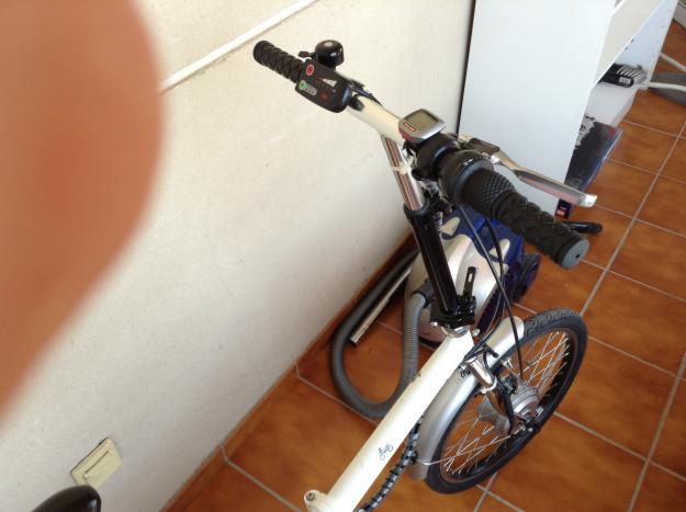 Bicicleta electrica plegable