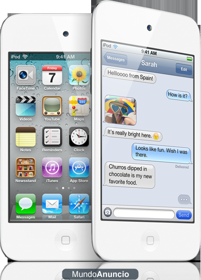 ipod touch 5ta generacion blanco,8gb