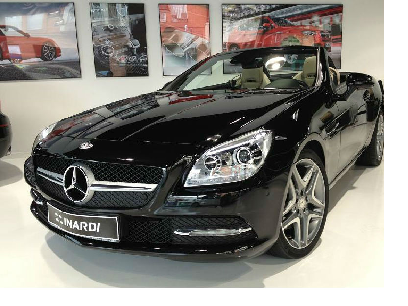 Mercedes SLK 250 BE Automático Nuevo Modelo GPS Comand, Cuero, Techo, Xenon, Llanta AMG