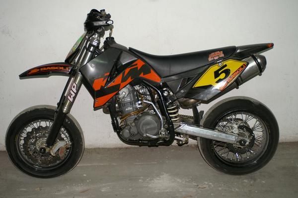 cambio vendo ktm factory 640 cc carbono