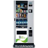 Promoción Máquina de Snacks, latas y refrigerados