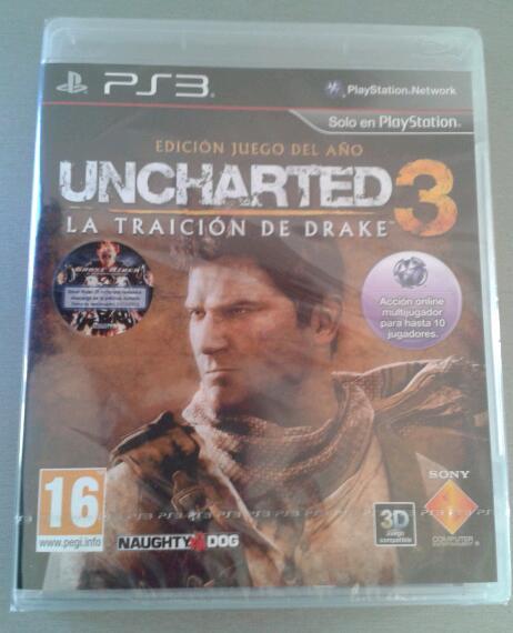 Uncharted 3 edición juego del año