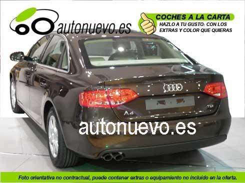 Audi A4 Berlina 2.0 Tdi 143cv Manual 6vel. Marrón Teca. Nuevo. Nacional.