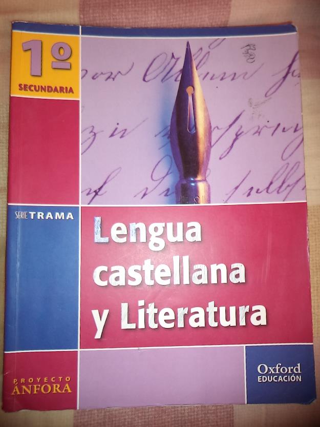 Libro Lengua castellana y Literatura (1 de eso)