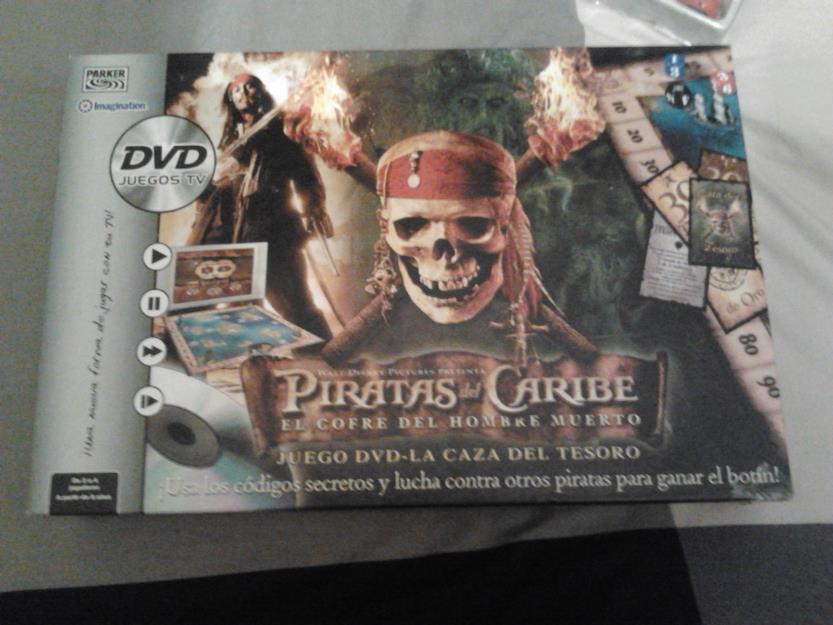 Piratas del caribe de parker con dvd