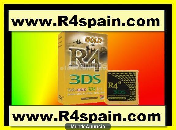 R4I GOLD www.R4spain.com : Cartuchos Dsi xl, 3ds, ds lite.