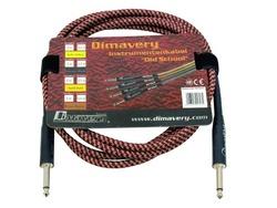 Dimavery Instr.-Cable, 3M, marrón / rojo