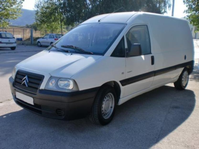 Furgoneta citroen jumpy 2.0 hdi diésel blanca 110cv