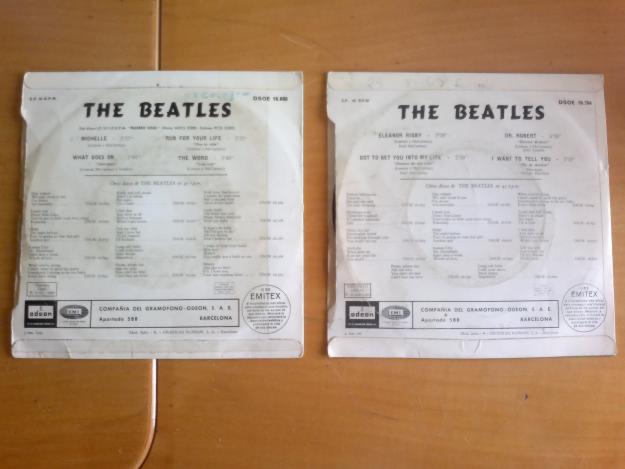 Se vende lote de vinilos de los Beatles por 40€