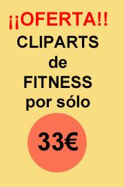 clipart fitness, cliparts de fitness, ejercicios con pesas, musculación,fitness clipart