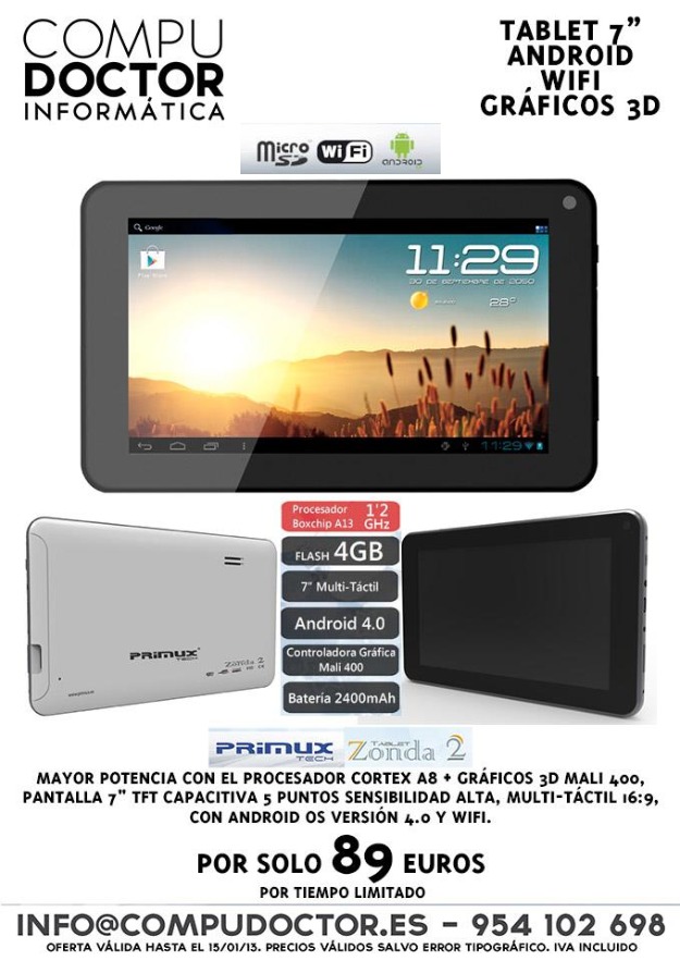 Oferta tablet 7