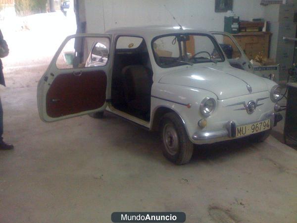 VENDO SEAT SEISCIENTOS 1968