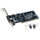 Controladora x2 serie + x1 paralelo pci ms-tech - mejor precio | unprecio.es