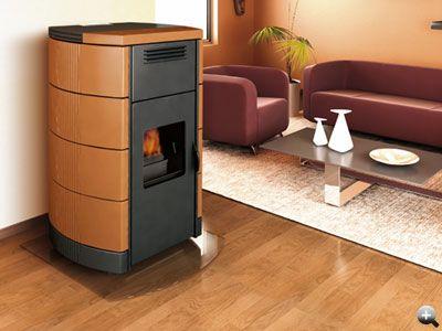 Estufa de pellet con caldera MA 34 CLASSIC (34 kW)