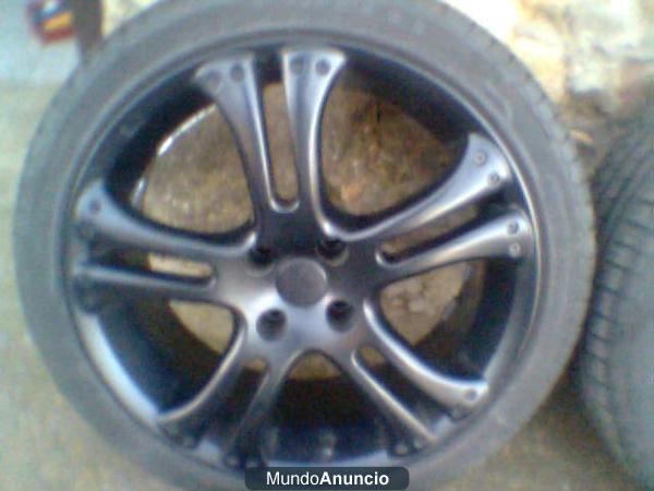 llantas 17 tor 4x100 como nuevas con neumaticos