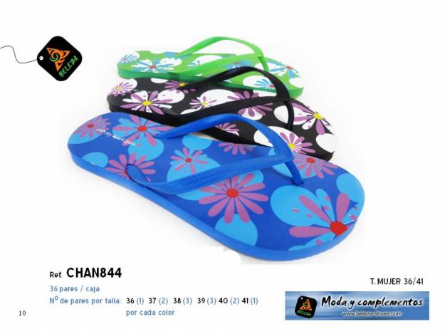 Chanclas para mujer, hombre y niños beleza shoes