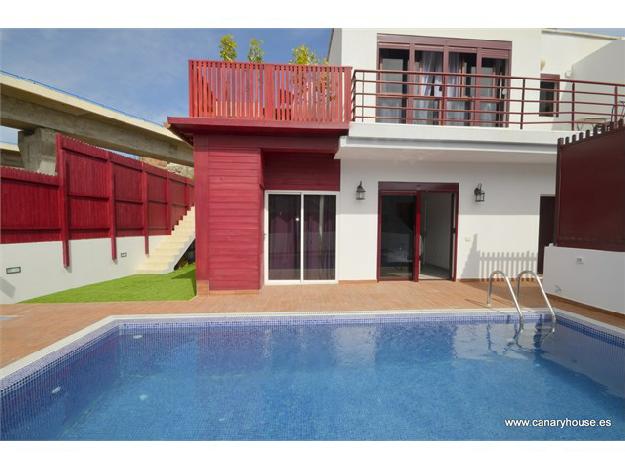 Para alquilar casa con piscina en Puerto Rico, Gran Canaria, Islas Canarias. For rent house with pool in Puerto Rico wit