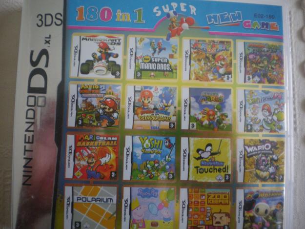 TARJETA NINTENDO DS 180 EN 1.