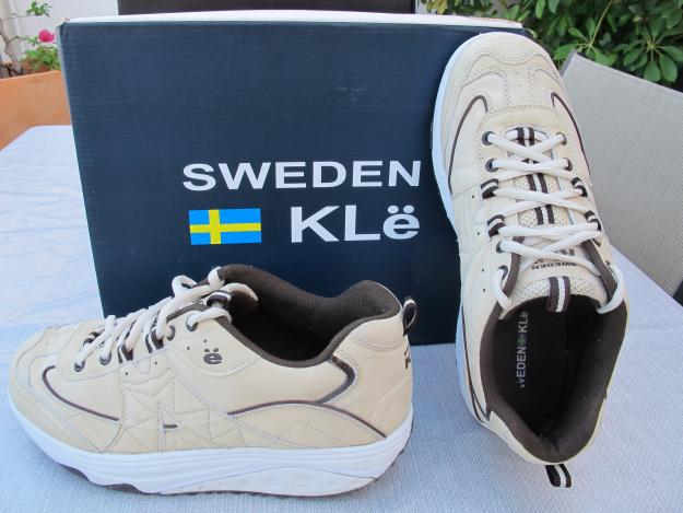 Zapatilla sweden klë-shape ups cordones