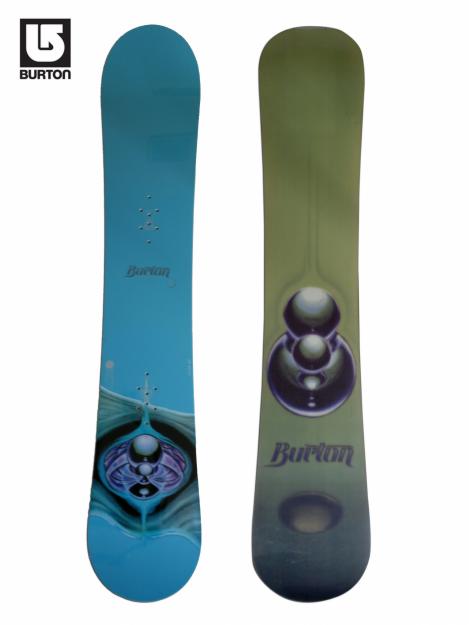 Tabla de snowboard burton custom superflu ii.  diseño único. no existe otra igual !!