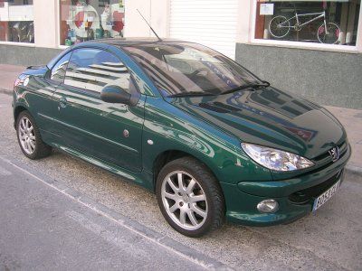 PEUGEOT 206 COUPE CABRIO ROLAND GARROS - CADIZ