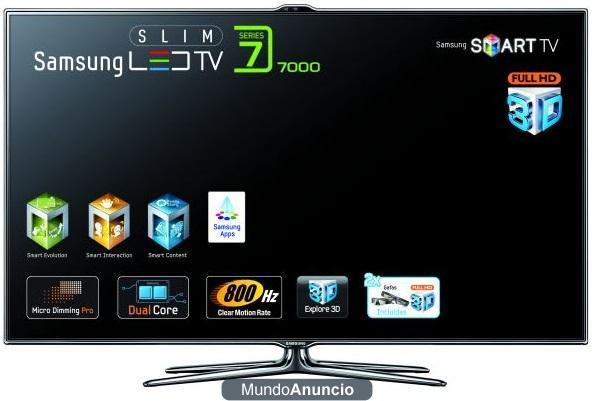 3D Tv 40'' Samsung ES7000 Smart-tv Dual-Core