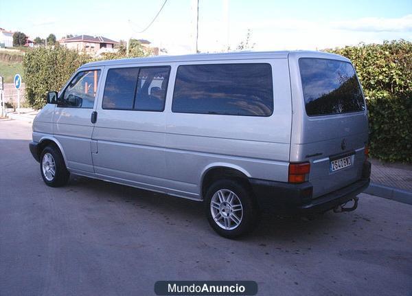 Wolkswagen VW Transporter T4 2.5 tdi 102 cv batalla larga Kombi EUROVAN 2002