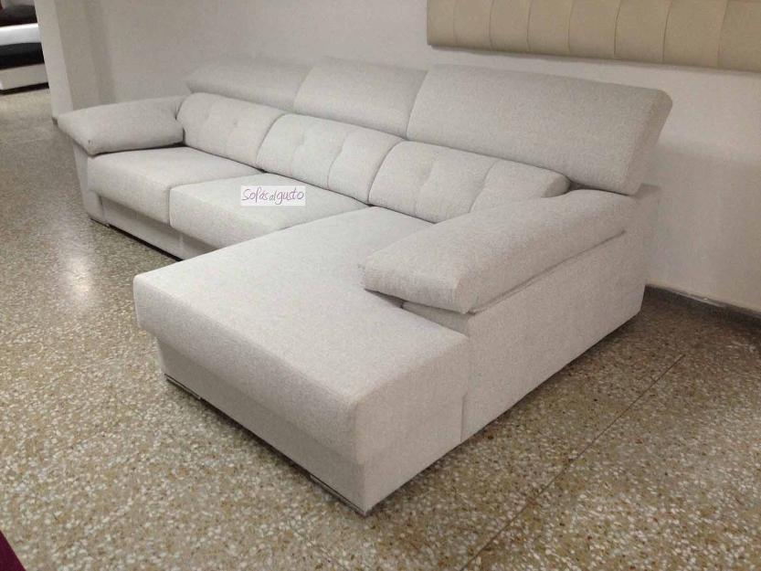 Sofa + cheiselongue de fábrica! Oferta stock! Liqudación!