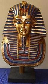 TUTANKHAMON PRECIOSO BUSTO DEL FARAON IMPORTADO DE EGIPTO EL SUEÑO DE UN COLECCIONISTA