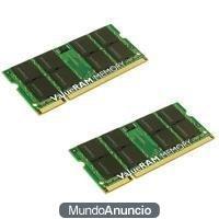 Kingston Valueram - Memoria - 4 Gb : 2 X 2 Gb - So Dimm De 200 Espigas - Ddr2 - 667 Mhz / Pc2-5300 - Cl5 - 1.8 V - Sin M