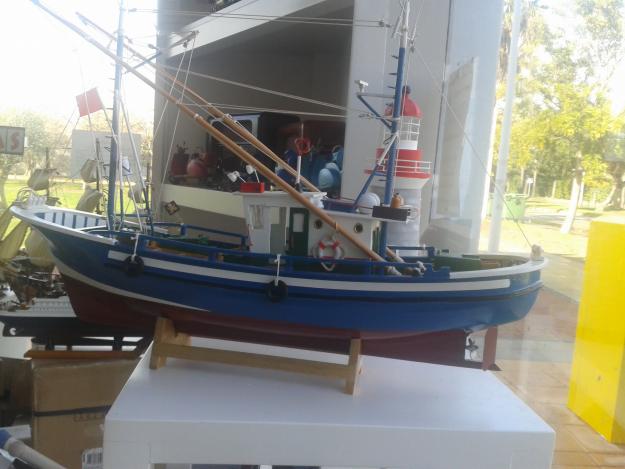 maquetas pesqueros pueblo marinero