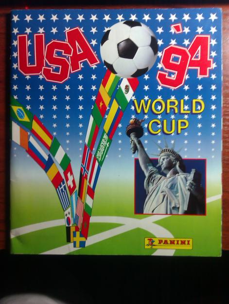 PANINI ALBUM USA 94 COMPLETO EXCELENTE